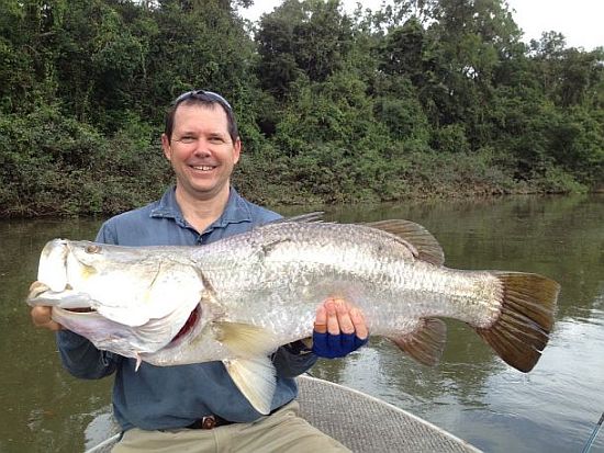 Volunteer ambo catches “boofheaded” barra